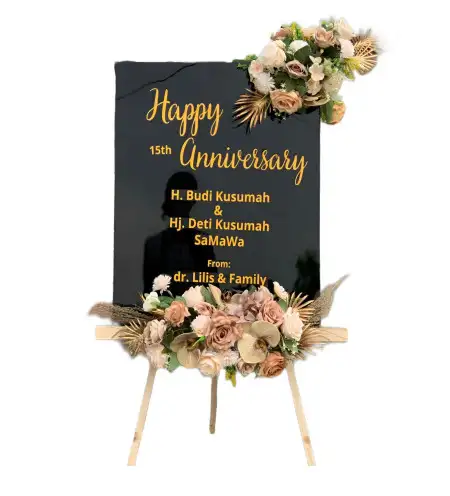 Papan Bunga Akrilik Ketambe